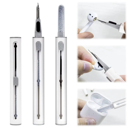 5 in 1 Keyboard Cleaning Brush Kit Keycap Puller Earbuds Cleaner for Airpods Pro 1 2 3 Bluetooth Earphones Case Cleaning Tools
