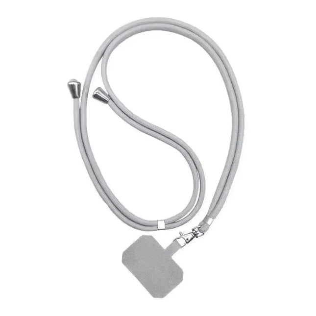 Universal Mobile Phone Lanyard Adjustable Diagonal Span Detachable DIY Nylon Rope for Hanging around the Neck anti Loss Cord
