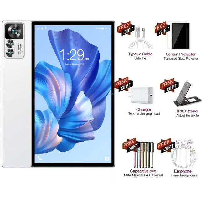 2025 New Origina Pad 12S Pro Tablet 22GB+2T 11inch HD 4K Android14 20000mAh 5G Dual SIM Phone Call WiFi GPS WPS Tablet PC - AIcomStore