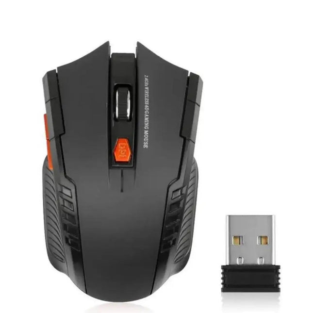 2.4G Wireless Mouse 1600DPI Optical Mouse Gamer for Computer 6 Buttons Wireless Mice with USB Receiver for PC Laptop Accessories - AIcomStore