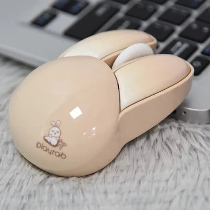 Cute 2.4G Wireless Mouse for Computer Laptop Notebook Rabbit Candy Color Wireless Mouse for Ofiice Home Gift Girls