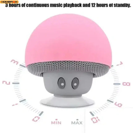 High Quality Wireless Bluetooth Speaker 30Ft Wireless Range Subwoofer with Suction Cupsuitable for Cycling Picnic Outdoor