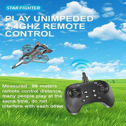 RC Mini Drone with LED Lights & Altitude Hold - Remote Control Quadcopter Gift for Kids & Beginners