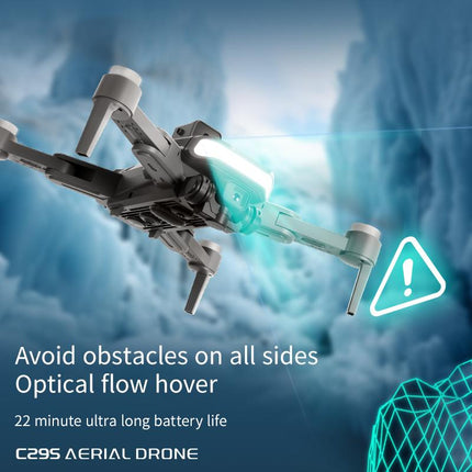 Drone with 4K Dual Camera, C29 Drone for Adults, Beginner Drone with 4.5Inch Remote Control Screen, Altitude Hold, One-Key Take Off/Landing, Christmas Toys Gifts for Teen Boys Girls, Remote Control Flying Toys