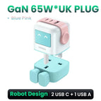 Uk Gan 65W Blue Pink (350452)