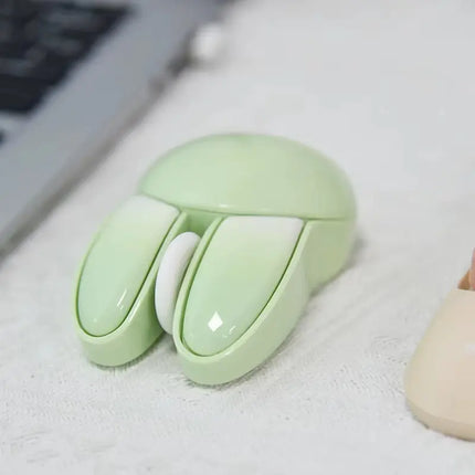 Cute 2.4G Wireless Mouse for Computer Laptop Notebook Rabbit Candy Color Wireless Mouse for Ofiice Home Gift Girls