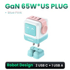 Us Gan 65W Blue Pink (201447572)
