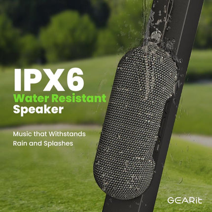 Gearit Soundbrick RGB Wireless Golf Magnetic Bluetooth Speaker 16W Audio Output IPX6 Water-Resistant Portable Stereo Sound with Every Beat