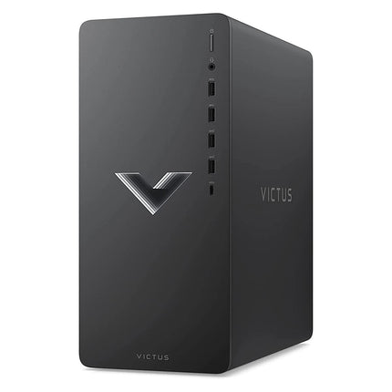 HP Victus 15L TG02-0325M AMD Ryzen 7 5700G 3.8 GHz 8GB DDR4 512GB SSD 1TB HDD AMD Radeon RX 6400 Windows 11 Home Gaming Desktop, Mica Silver - 59A32AV-V125