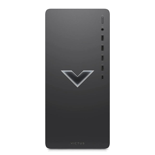 HP Victus 15L TG02-0325M AMD Ryzen 7 5700G 3.8 GHz 8GB DDR4 512GB SSD 1TB HDD AMD Radeon RX 6400 Windows 11 Home Gaming Desktop, Mica Silver - 59A32AV-V125