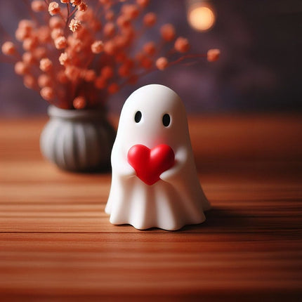 🔥⏰Final 3 Hours: Only $5.99👻 Purely Handmade Cute Ghost Statue🎉