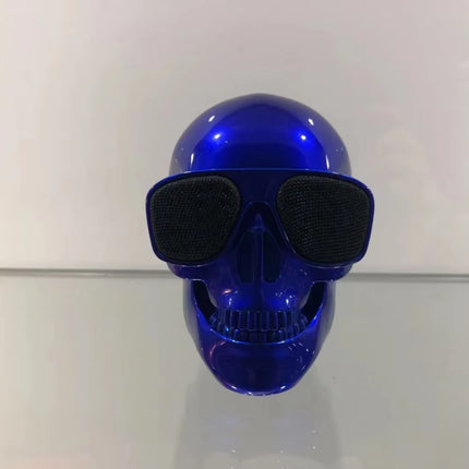 Portable Mini-Skull Speakers Little Skull Wireless Bluetooth Cartoon Bones Ghost Head Small Compatible 5W Hd Stereo Woofer Music