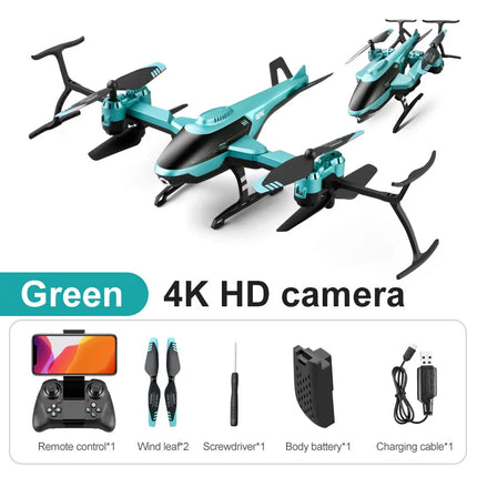 4DRC V10 Mini Drone 4k Professional HD Camera Fpv Drones With Camera Hd 1080P Rc Helicopters Quadcopter Gift Toys