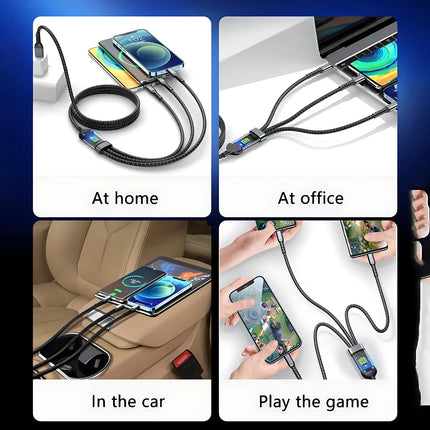 Luminous 3-in-1 Fast Charging Cable