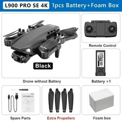 LYZRC L900 PRO GPS Drone 4K Professional HD Dual Camera 5G WIFI Brushless Motor FPV Quadcopter Foldable Aerial Photography Drone