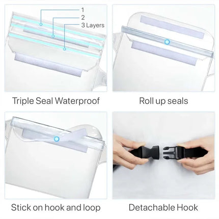PVC Waterproof Phone Waist Bag