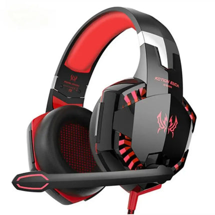 UVQYC Stereo Gaming Headset Wired for PC PS4 PS5 Xbox, Over Ear Headphones