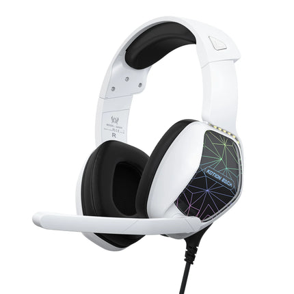 UVQYC Stereo Gaming Headset Wired for PC PS4 PS5 Xbox, Over Ear Headphones