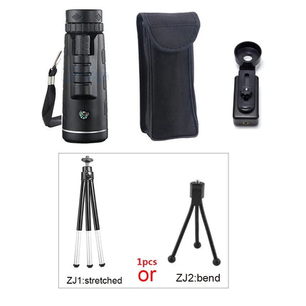 Telescope Telephoto Lens 40X60 Zoom lens with Tripod Monocular Mobile Phone camera Lens for Smartphones lente para celular