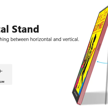 16-Inch 120Hz Portable Gaming Monitor – 1920x1200p Aluminum Display with Stand for Phone, Laptop, Xbox, and Mac