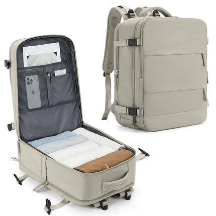 Easyjet Cabin Bag 45x36x20 Backpack, 40x20x25 Ryanair Carry-Ons, Women/Men Aeroplane Travel Backpack, Cabin Size Laptop Backpack