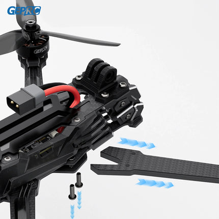 GEPRC Vapor-X5 D5 HD O4 Pro FPV Drone 5Inch O4 Air Unit VTX 4K 120fps Recording 2207E 1960KV Motor RC Quadcopter Freestyle Drone