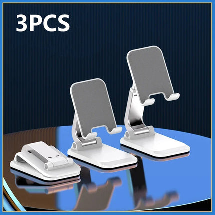 Foldable ABS Desktop Mobile Phone Stand For iPad iPhone 13 X Smartphone Support Tablet Desk Cell Phone Portable Holder Bracket