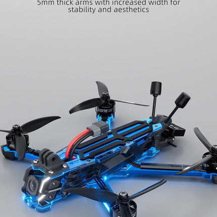 GEPRC Vapor-X5 D5 HD O4 Pro FPV Drone 5Inch O4 Air Unit VTX 4K 120fps Recording 2207E 1960KV Motor RC Quadcopter Freestyle Drone