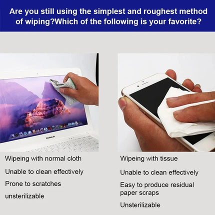 MECHANIC HK5090 Anti-static Dust-free Wiper for Mobile Phone Tablet LCD Lens Glass Back Cover Repair Wiping Dust Removal Tool