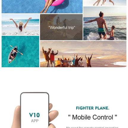 4DRC V10 Mini Drone 4k Professional HD Camera Fpv Drones With Camera Hd 1080P Rc Helicopters Quadcopter Gift Toys