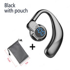 Black with pouch