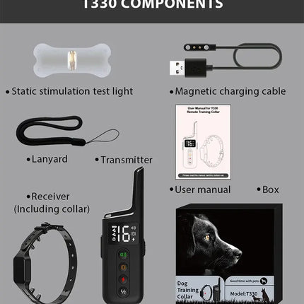 Dog Training Collar with Remote – 1000ft Range