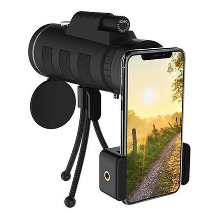 Telescope Telephoto Lens 40X60 Zoom lens with Tripod Monocular Mobile Phone camera Lens for Smartphones lente para celular
