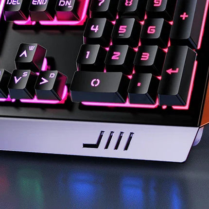 RGB Gamer Keyboard Gaming Keyboard and Mouse Headphone Gamer Kit Backlit USB Wired Computer KeyboardFor Pc Laptop 3 In1 Teclado