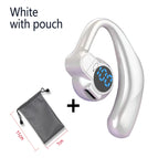 White with pouch