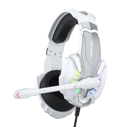 UVQYC Stereo Gaming Headset Wired for PC PS4 PS5 Xbox, Over Ear Headphones