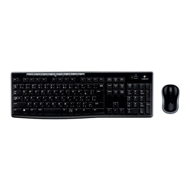 Cherry JD-8500EU-2 STREAM DESKTOP Wireless Keyboard and Mouse Full Size,Black