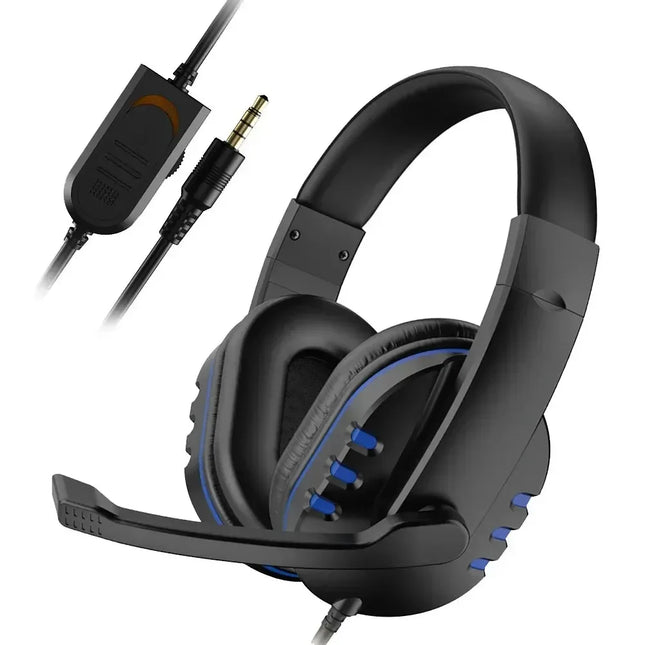 Wired Gaming Headset with Microphone for PS4/PC