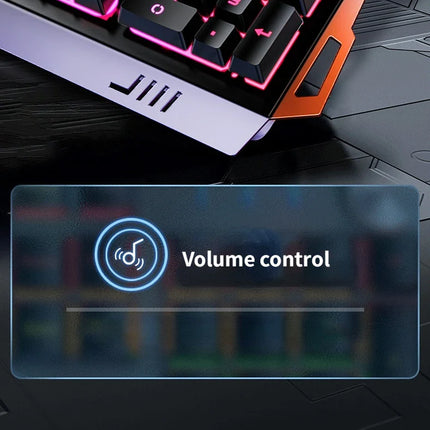 RGB Gamer Keyboard Gaming Keyboard and Mouse Headphone Gamer Kit Backlit USB Wired Computer KeyboardFor Pc Laptop 3 In1 Teclado