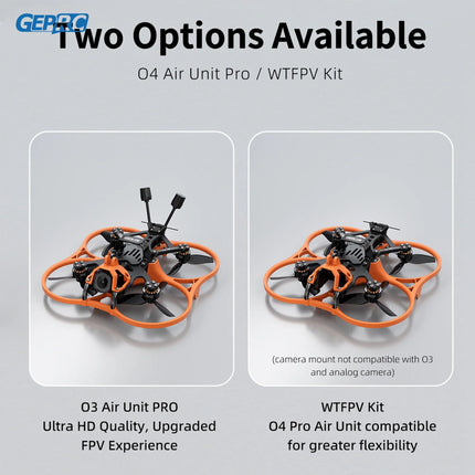 GEPRC Cinelog30 V3 FPV Quadcopter O4 Air Unit PRO /WTFPV TAKER F722 45A 32Bit AIO SPEEDX2 1404 3850KV LED BEC RC Freestyle Drone