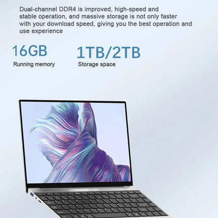 2025 Gaming Laptop Computer Windows 11 Pro 14.1" Intel CORE i9 8950HK 16GB DDR4 1TB 2TB SSD 1920*1080 Office Gaming PC notebook