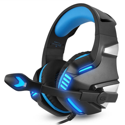 UVQYC Stereo Gaming Headset Wired for PC PS4 PS5 Xbox, Over Ear Headphones