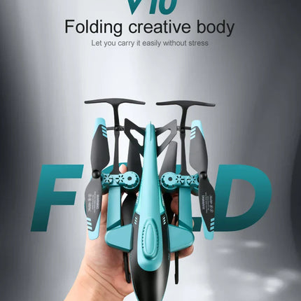 4DRC V10 Mini Drone 4k Professional HD Camera Fpv Drones With Camera Hd 1080P Rc Helicopters Quadcopter Gift Toys