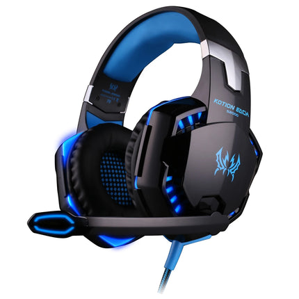 UVQYC Stereo Gaming Headset Wired for PC PS4 PS5 Xbox, Over Ear Headphones