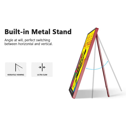 16-Inch 120Hz Portable Gaming Monitor – 1920x1200p Aluminum Display with Stand for Phone, Laptop, Xbox, and Mac