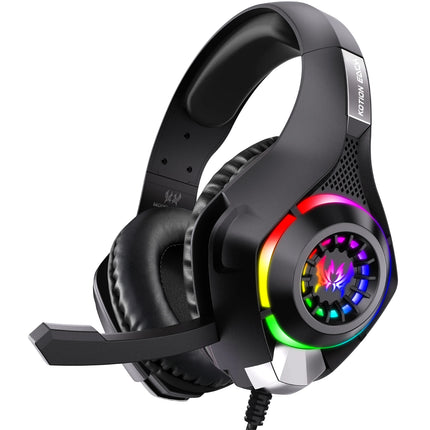 UVQYC Stereo Gaming Headset Wired for PC PS4 PS5 Xbox, Over Ear Headphones