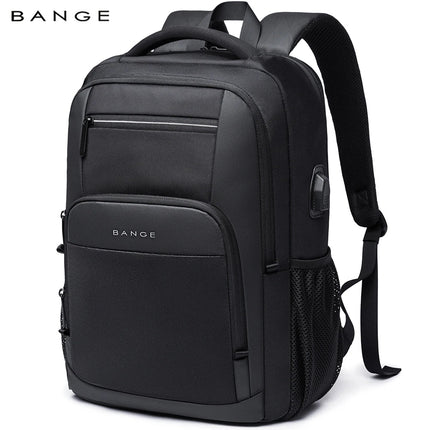 BANGE Sling Travel Laptop Backpack Fits 15.6 Inch Laptop for Men and Women Waterproof with Side Mesh Pocket USB Charging Port - AIcomStore