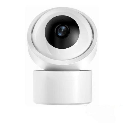 Smart Home Security Camera with Emotion Tracking & Color Night Vision - 2K Full HD, Two-Way Talk, 2.4Ghz/5Ghz Wi-Fi,360° Pan/Tilt, Baby/Pet Monitor, Plug-In, Wi-Fi App Control Grey