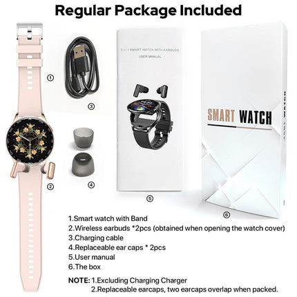 Smart Watch for Women & Men, 1.39" Full Touch Wireless Calls, Built-In Headphones, Fitness Tracker with 100+ Sports Modes, Smart Watch for Android Phones