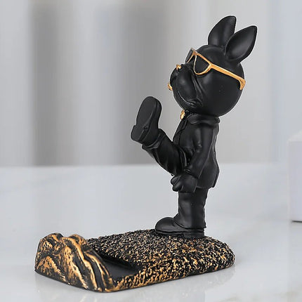 Bulldog Sculpture Phone Stand - AIcomStore